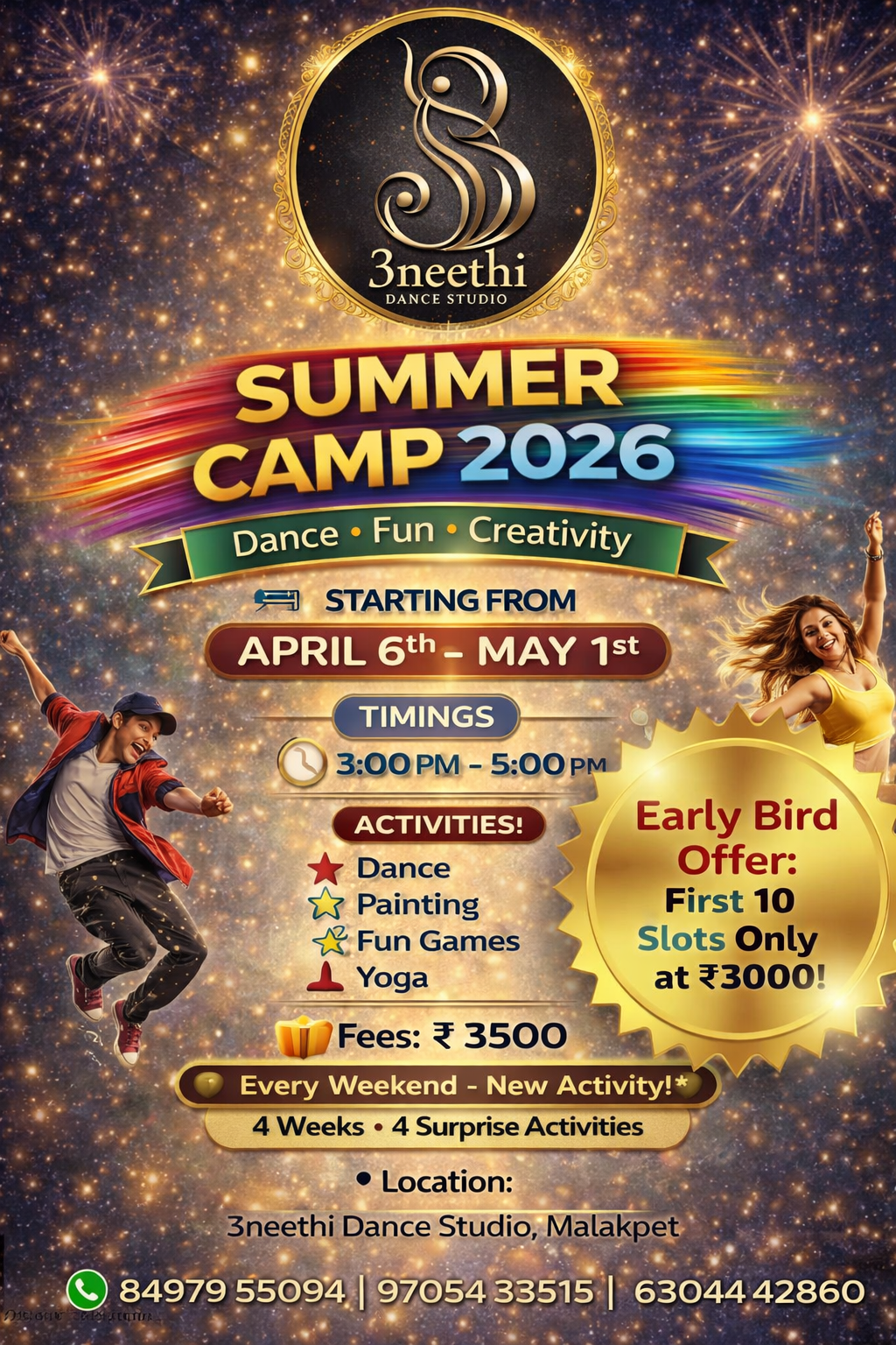 3neethi Dance Studio