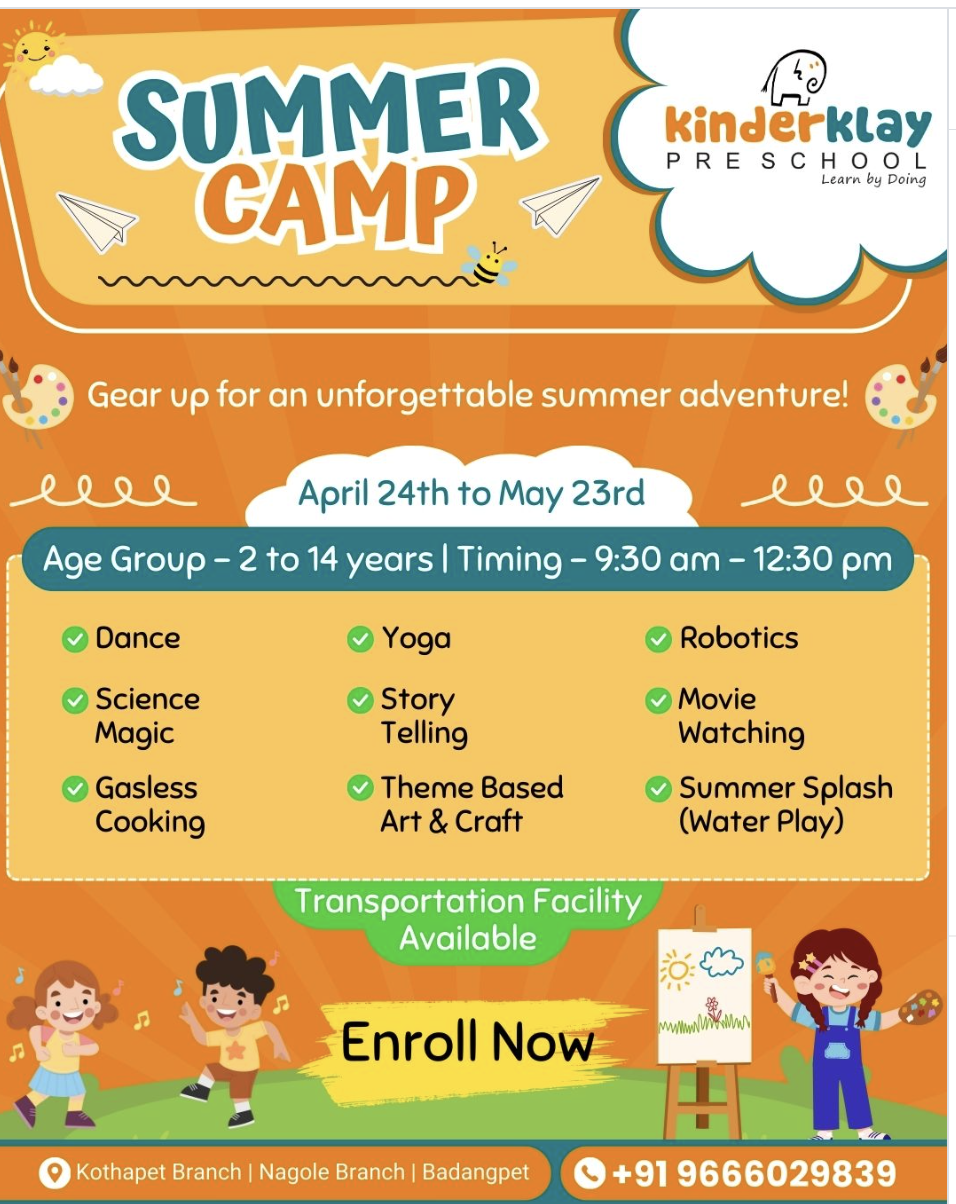 KinderKlay Summer Camp